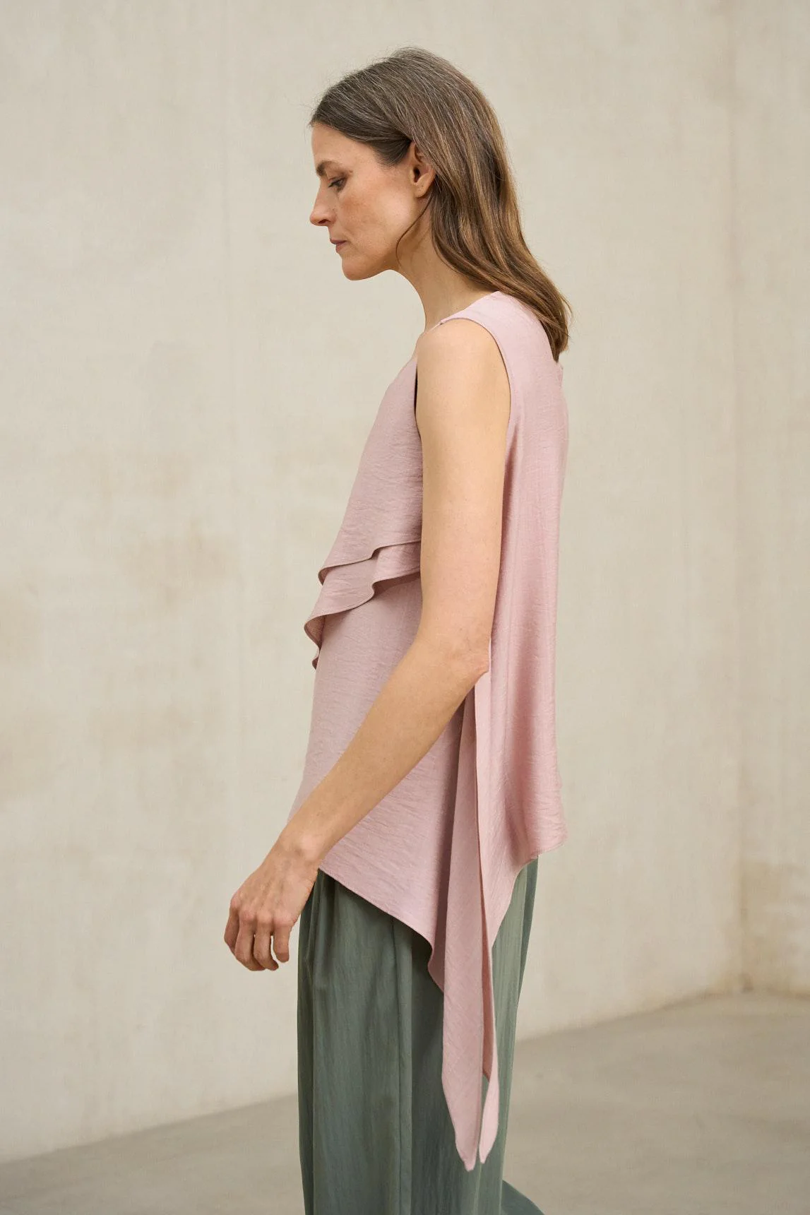 Blusa Alma rosa empolvado - Image 3