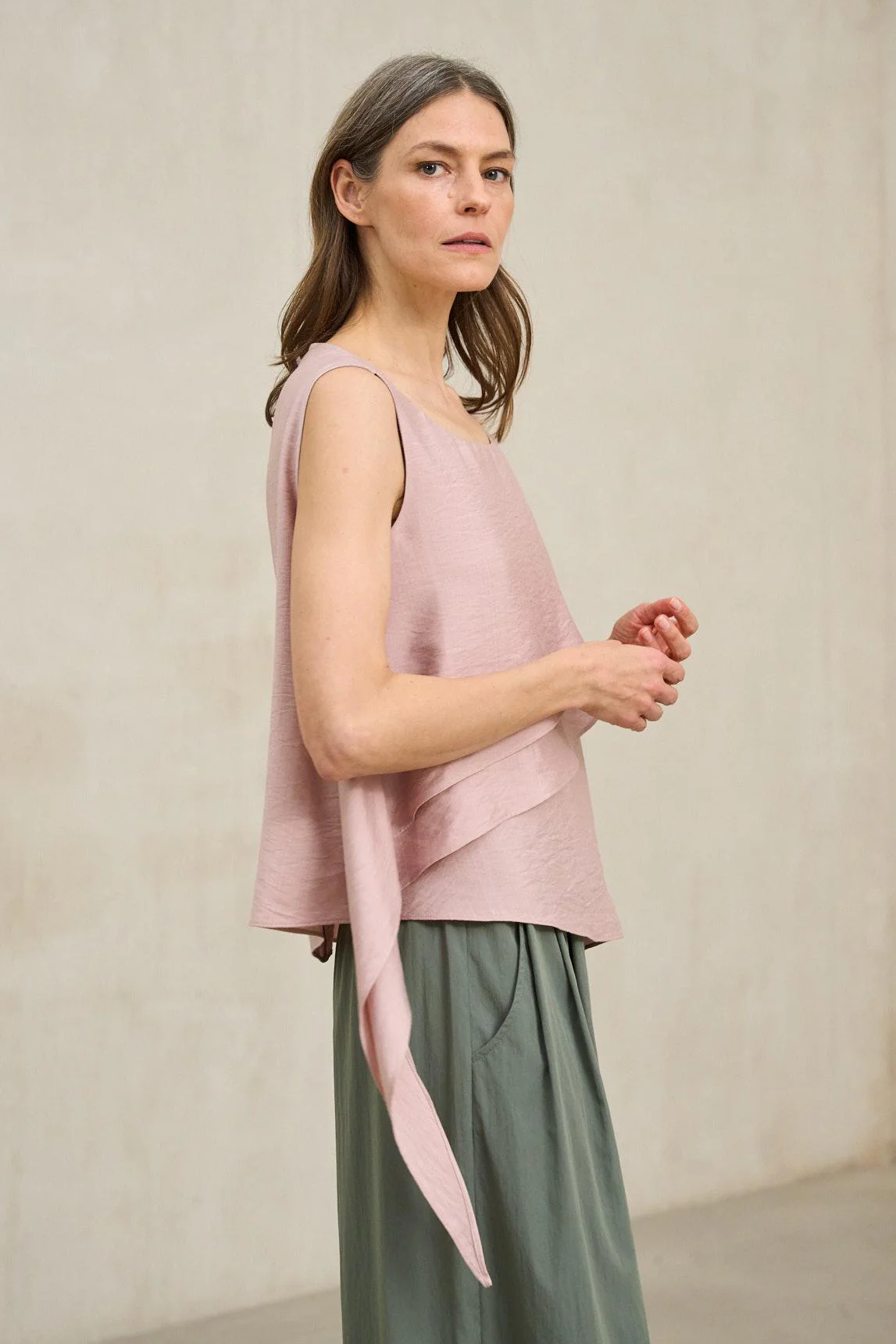 Blusa Alma rosa empolvado - Image 4