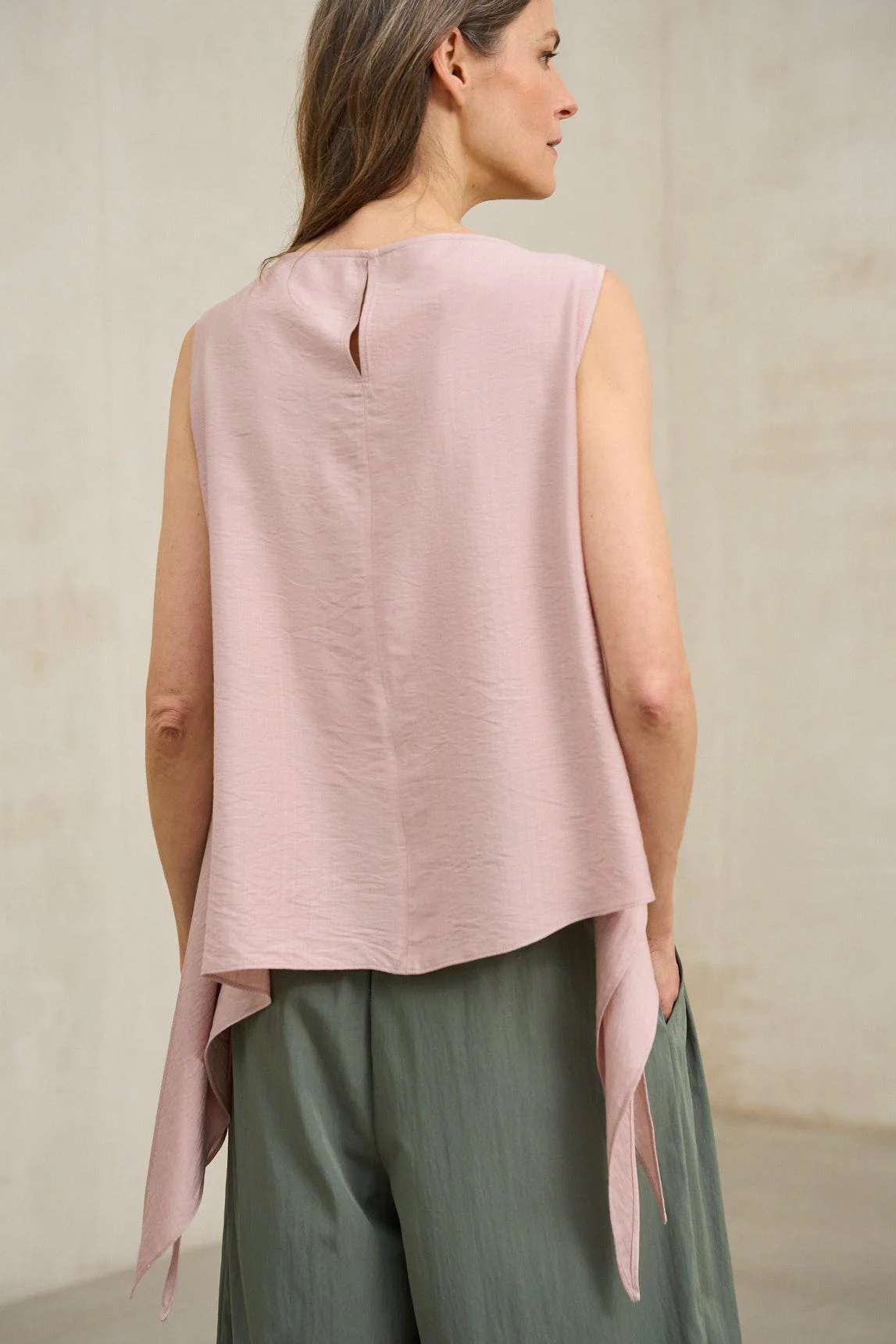 Blusa Alma rosa empolvado - Image 5