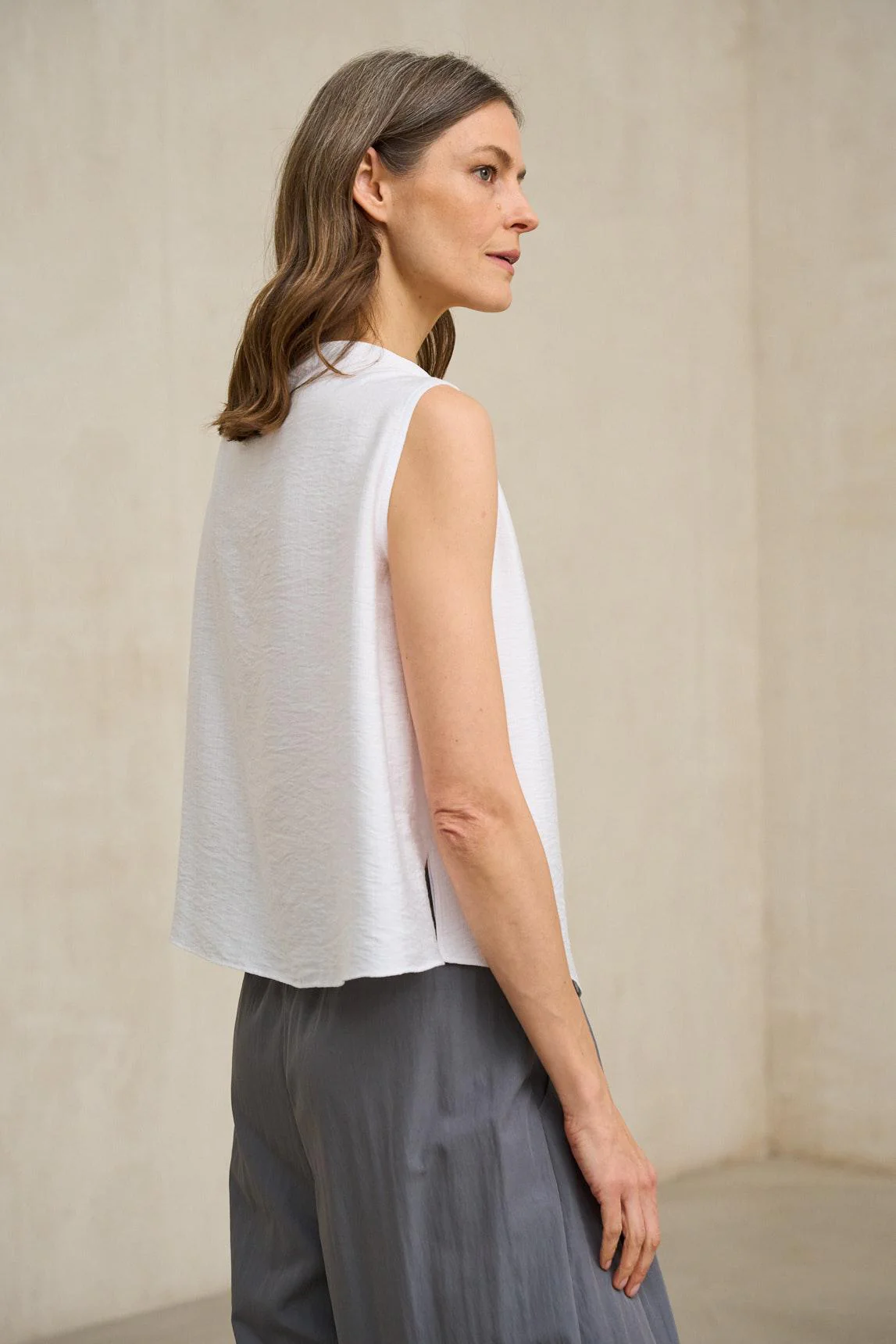 Blusa Nireya blanco roto - Image 3