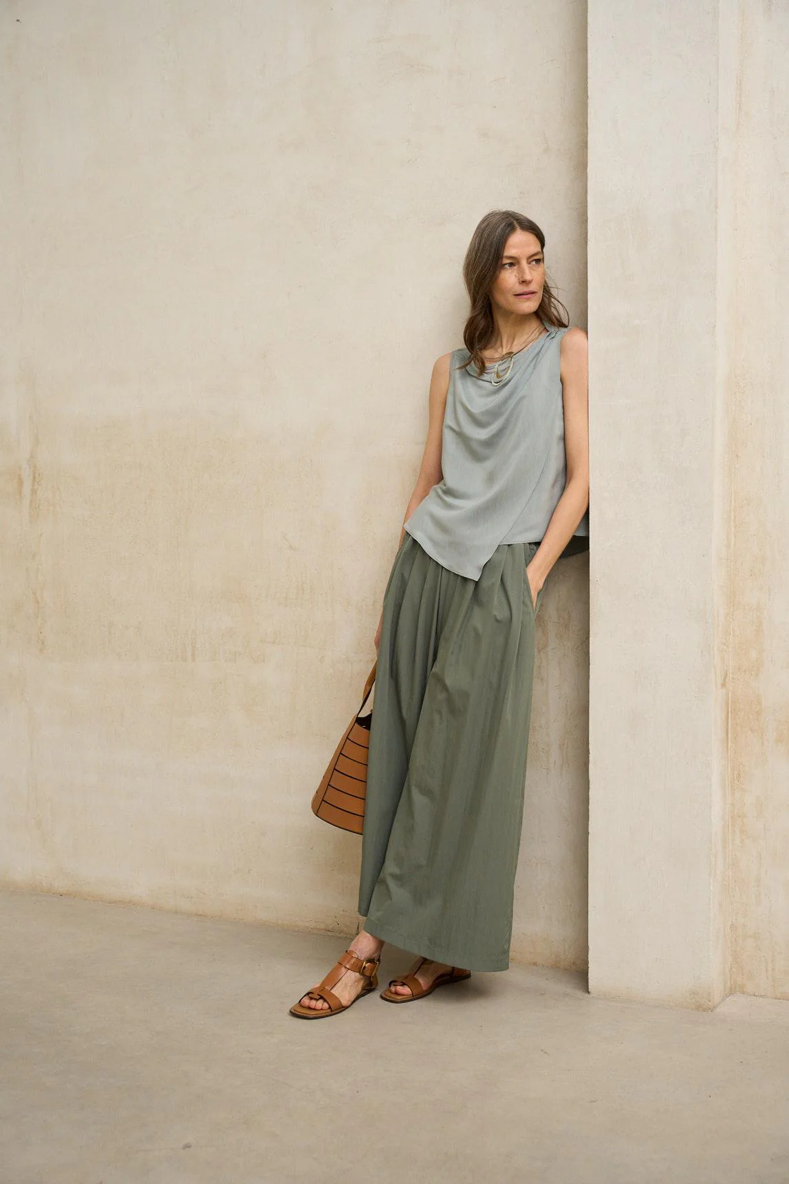 Blusa Nireya gris azulado - Image 6