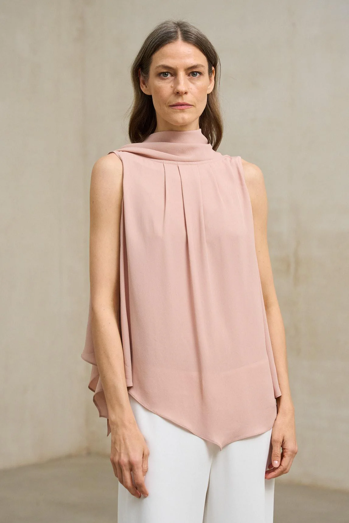Blusa Támara rosa empolvado - Image 5
