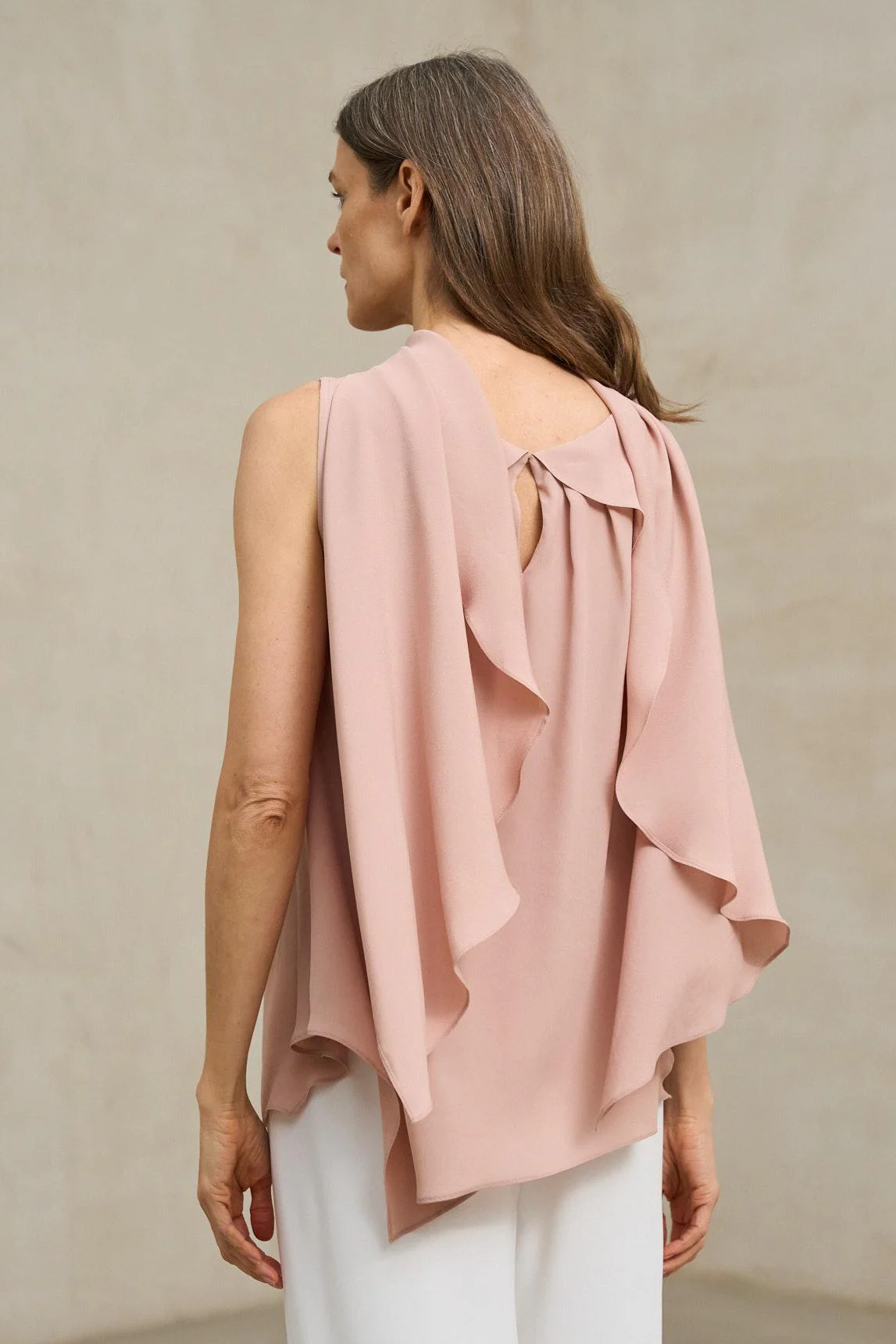 Blusa Támara rosa empolvado - Image 8