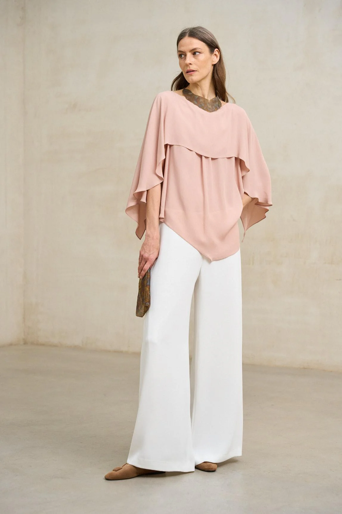 Blusa Támara rosa empolvado - Image 9