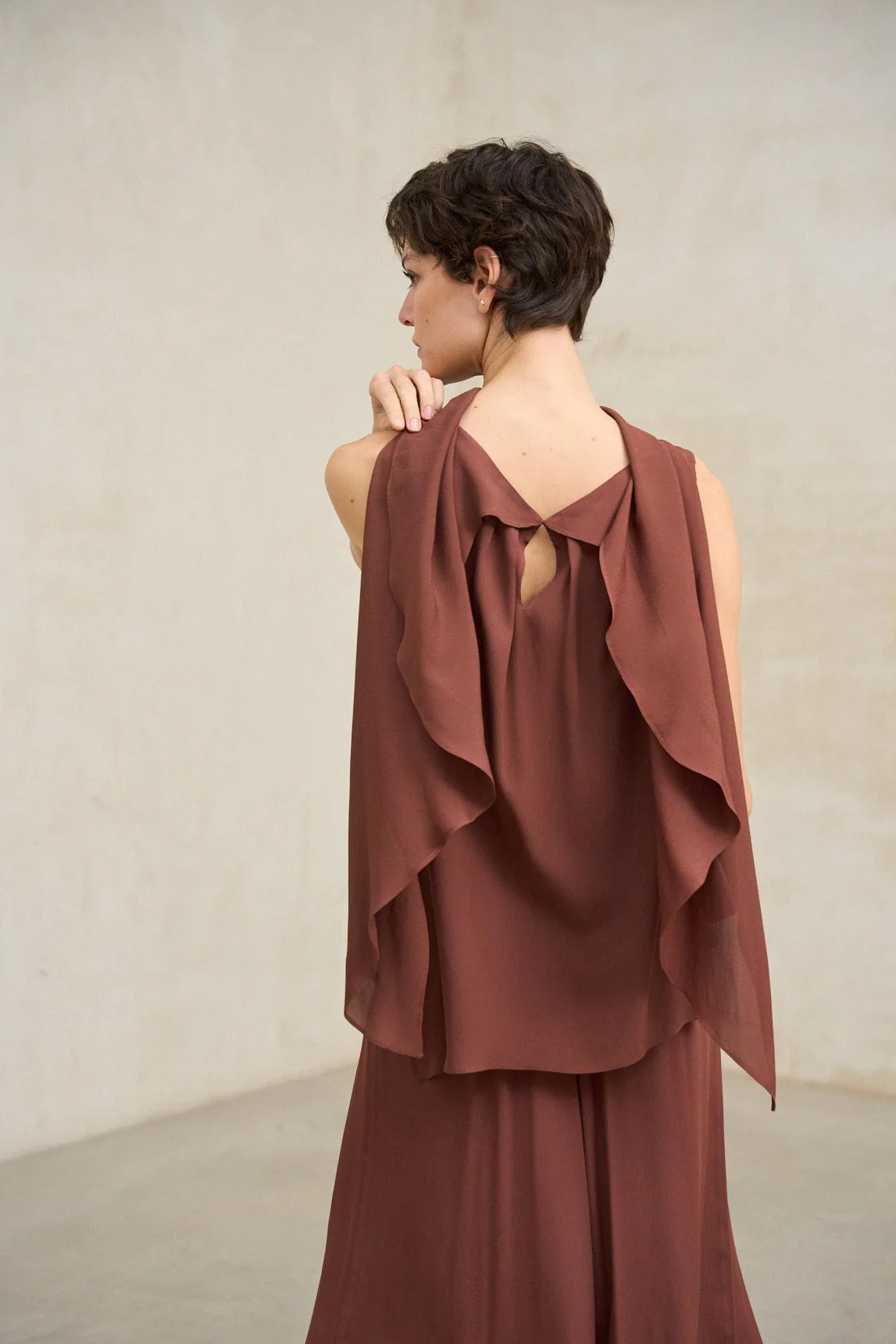 Blusa Támara terracota - Image 5