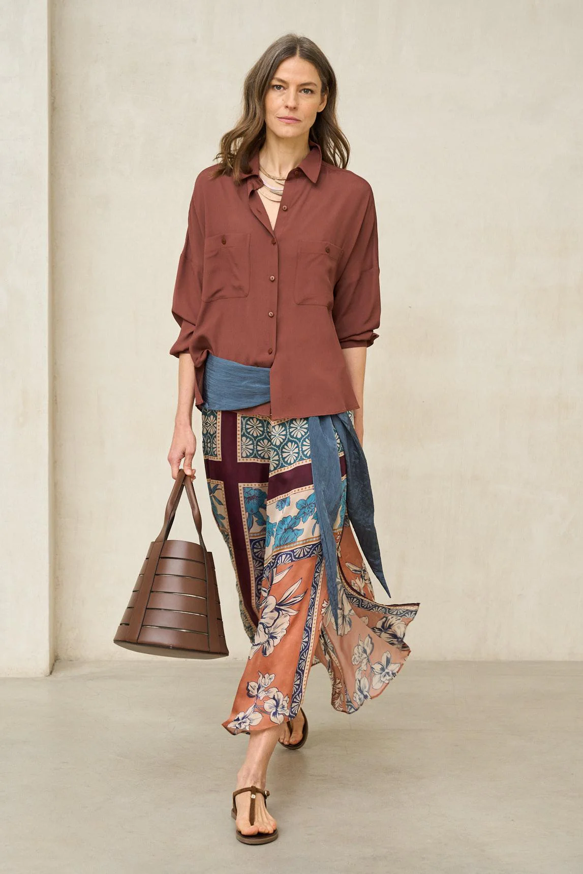 Camisa Arlen marrón - Image 5
