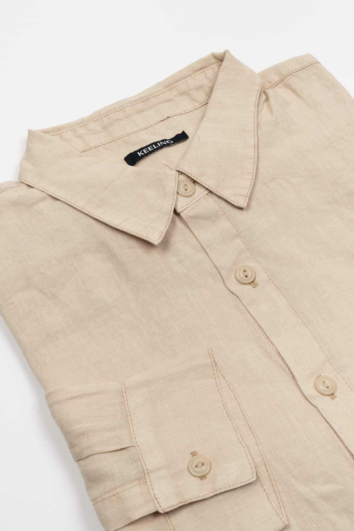Camisa Keeling beige - Image 3