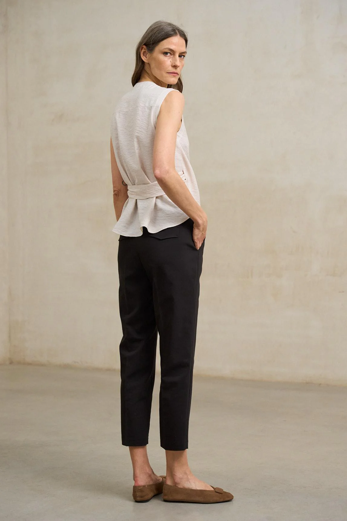 Camisa Zarev crudo - Image 3