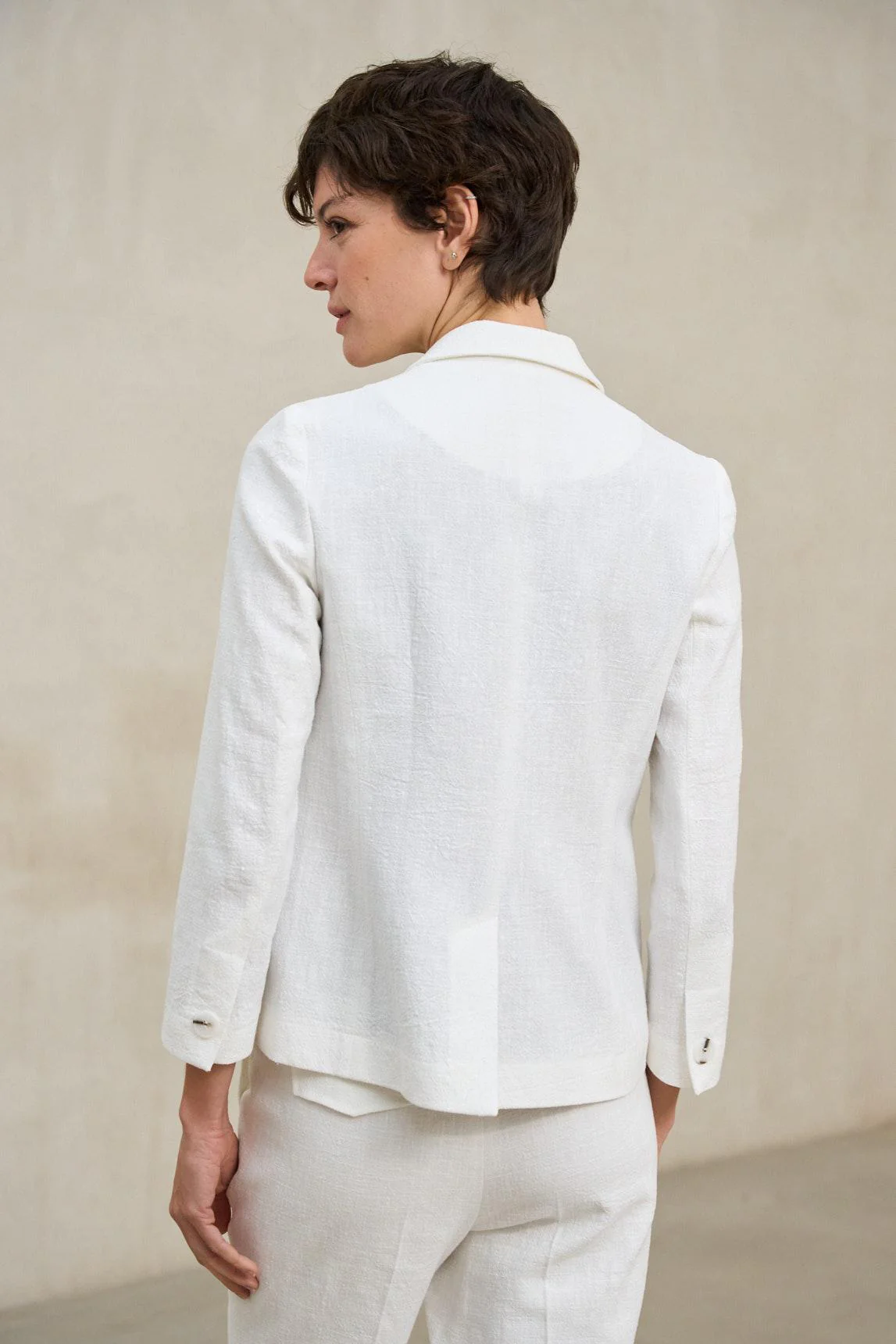 Chaqueta Brume blanco roto - Image 4