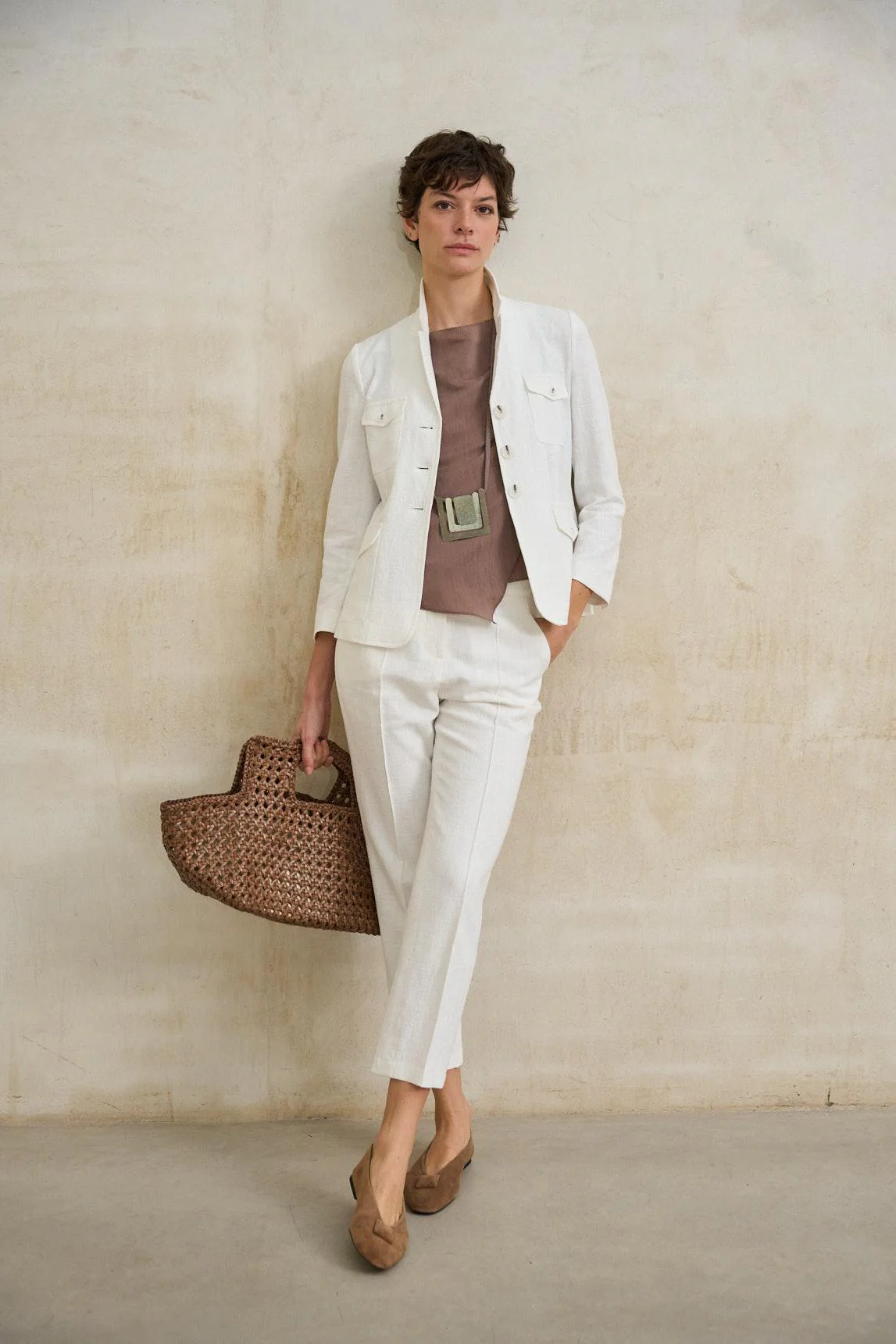 Chaqueta Brume blanco roto - Image 5
