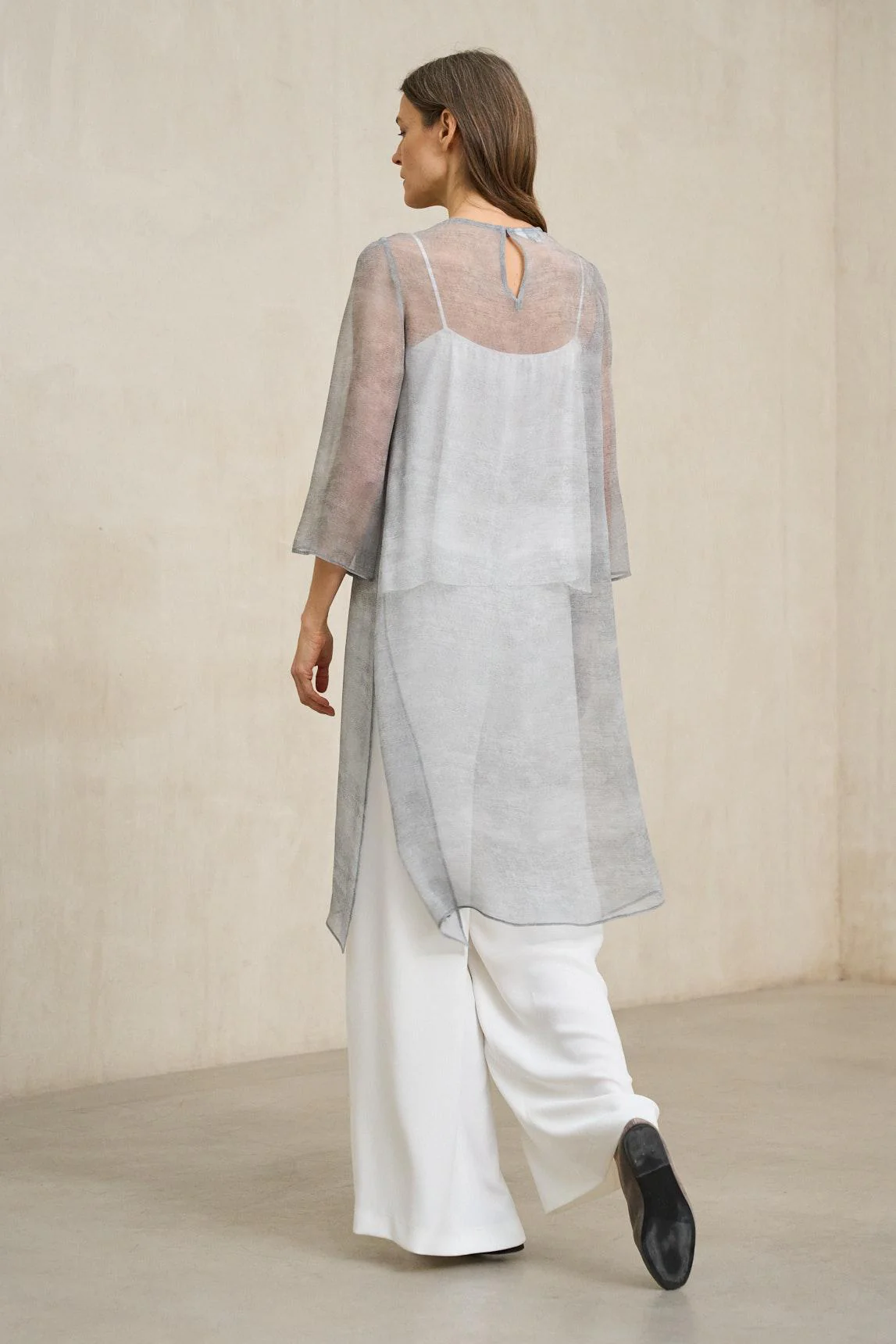 Kaftan Avenel azul humo - Image 4