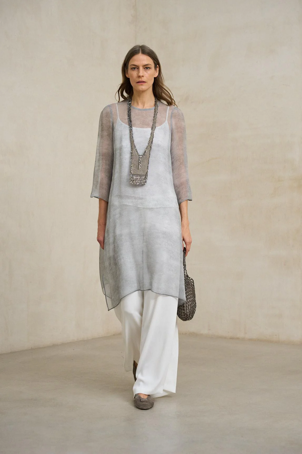 Kaftan Avenel azul humo - Image 5