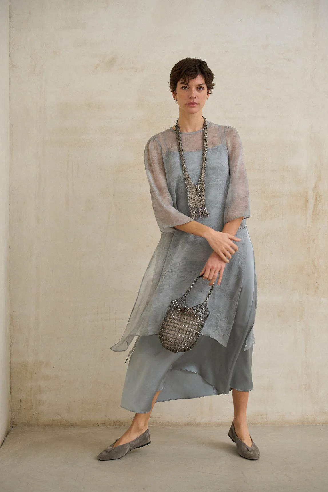 Kaftan Avenel azul humo - Image 9