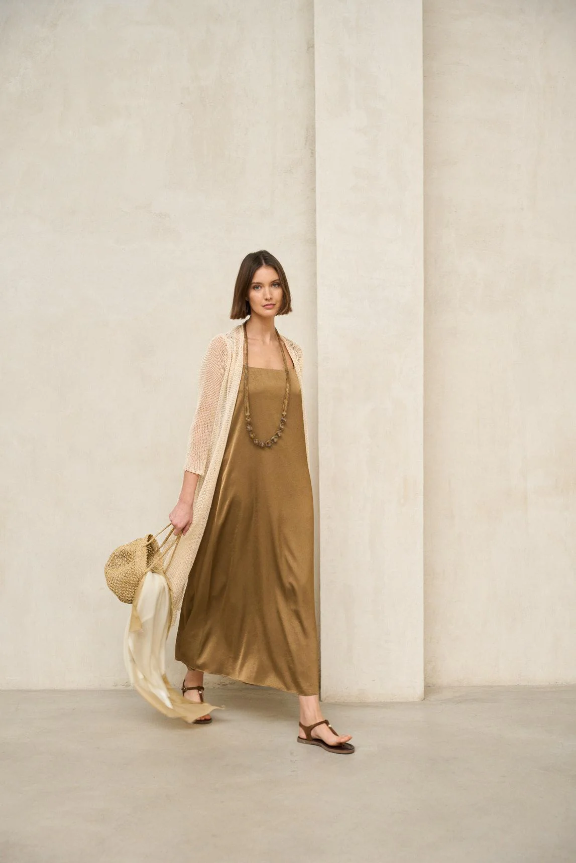 Levita de punto Avenel beige - Image 5