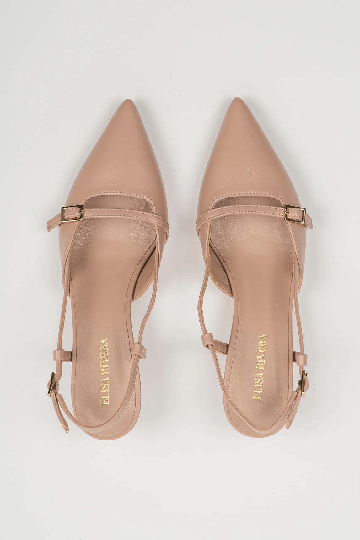 Mule destalonado Agathe beige - Image 4