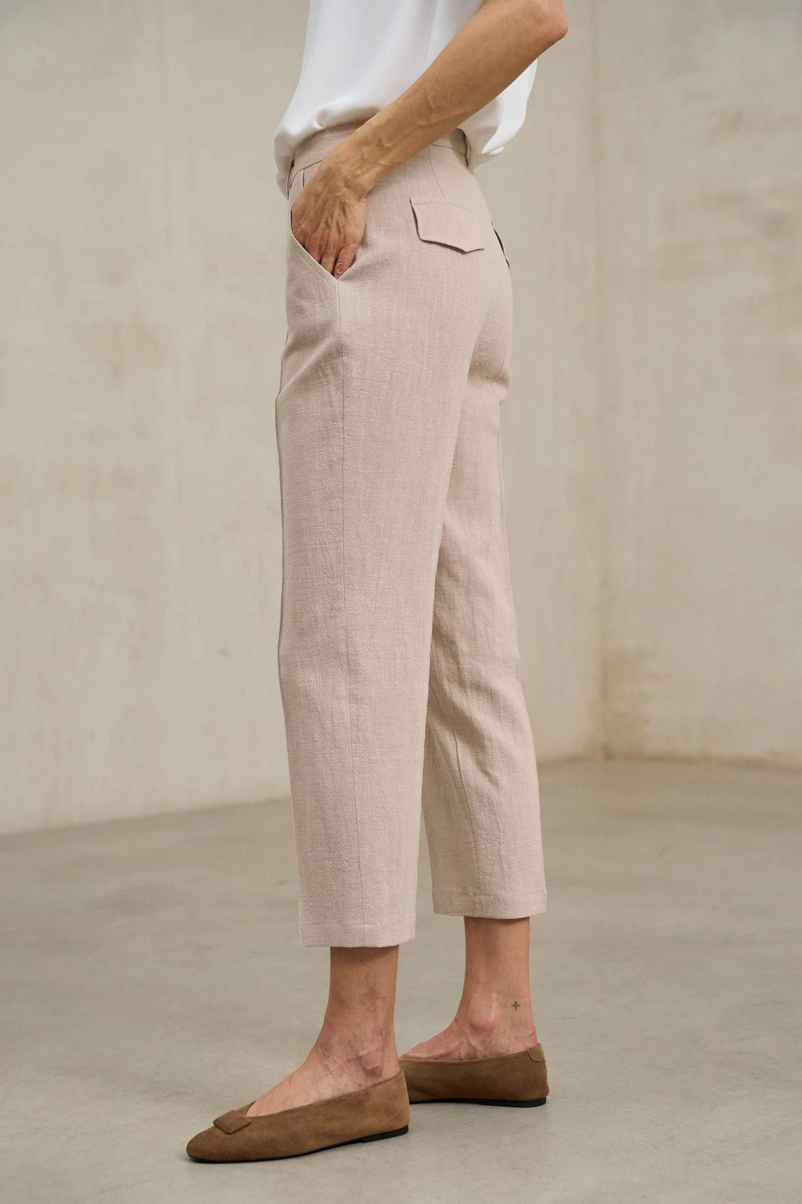 Pantalón Axis beige arena - Image 3