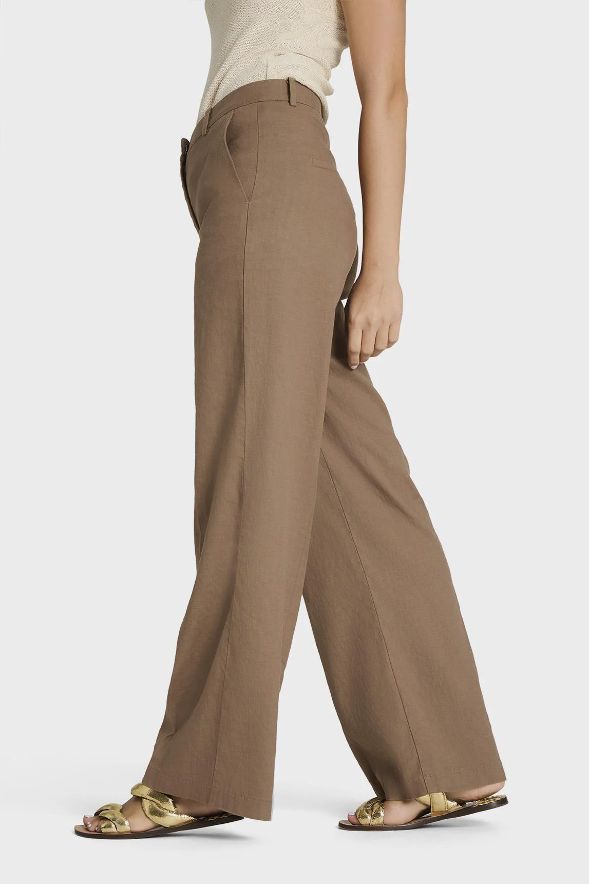 Pantalón Cambio Giselle marrón - Image 4