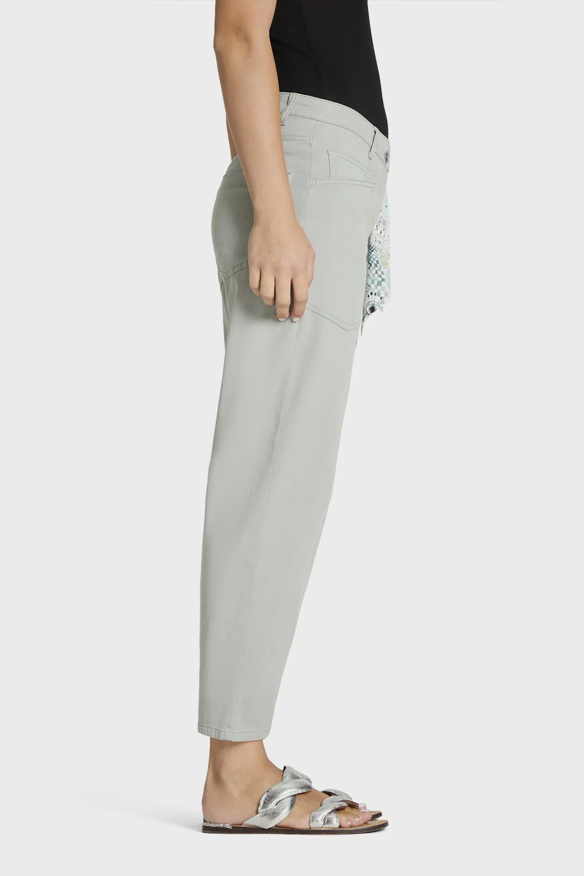 Pantalón Cambio O-Shape Cropped Ocean - Image 3