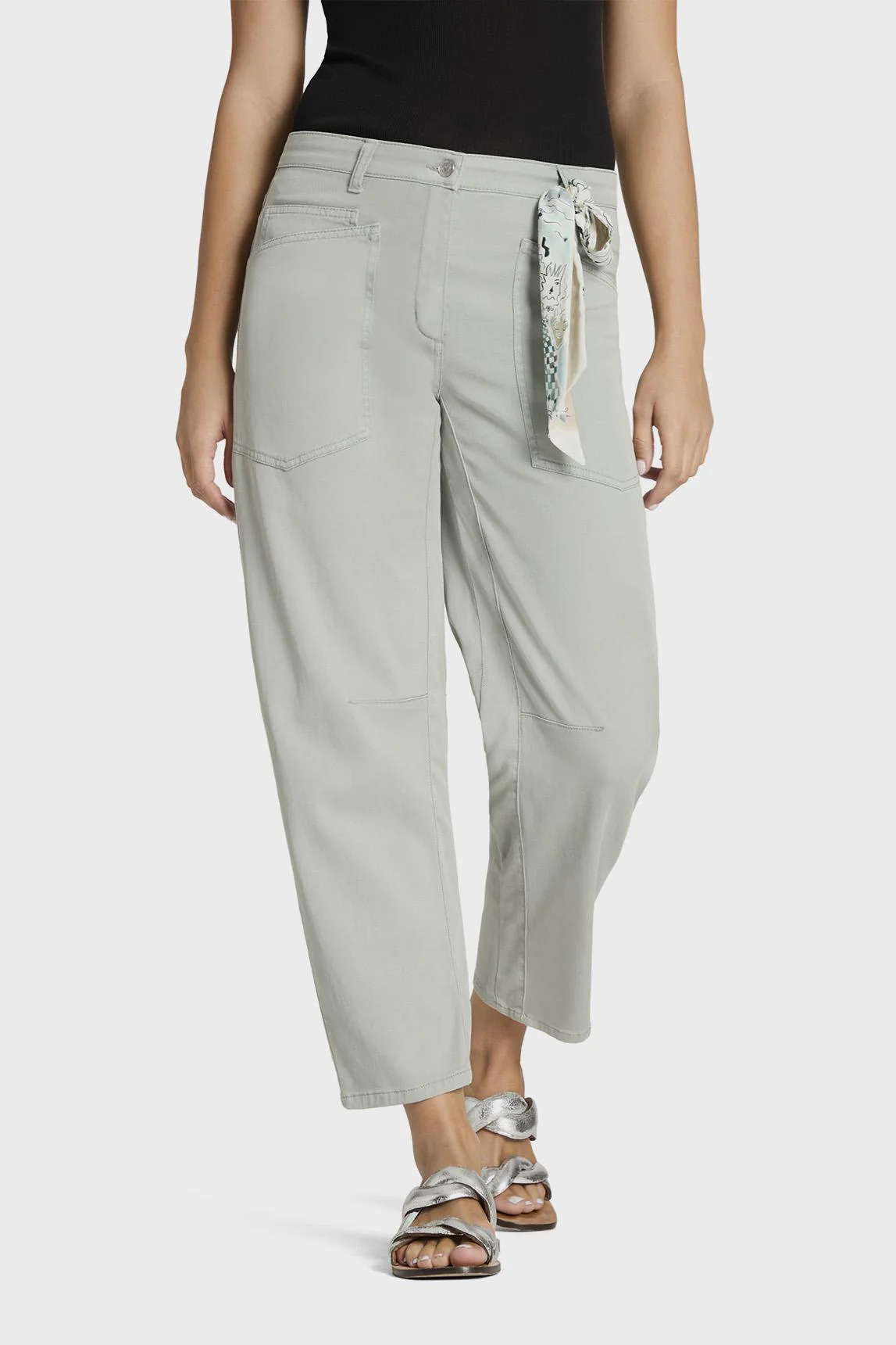 Pantalón Cambio O-Shape Cropped Ocean - Image 4