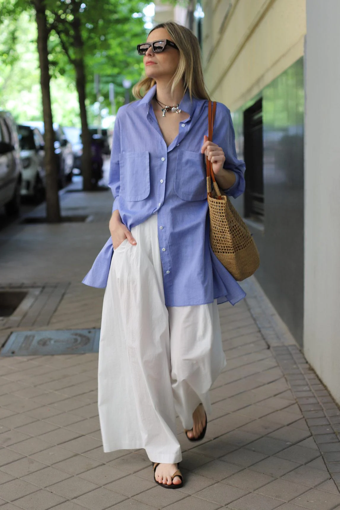 Pantalón Drift blanco - Image 6