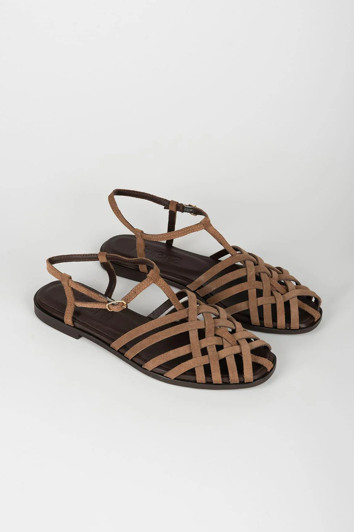 Sandalia Cangrejera Lareth camel - Image 3