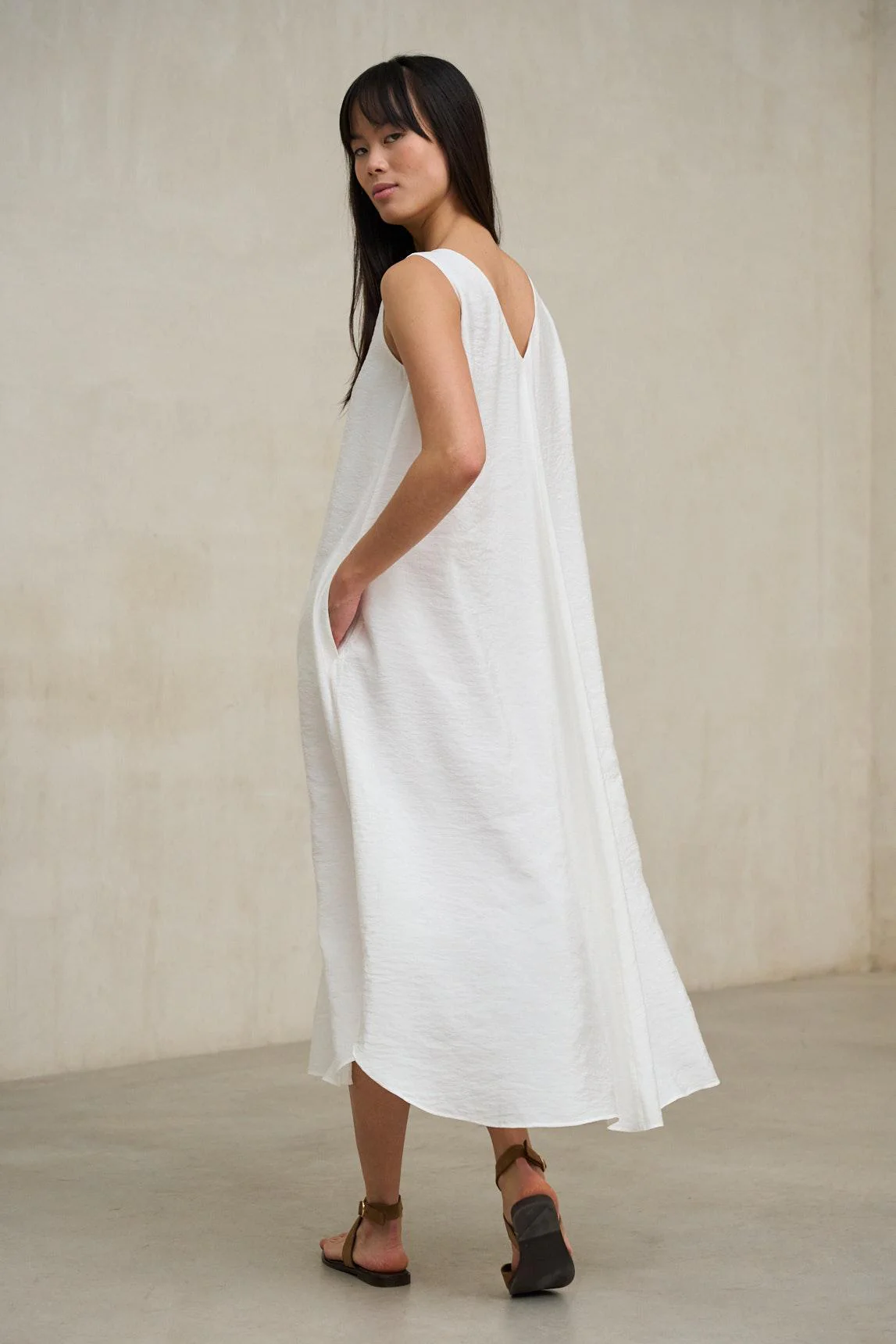 Vestido Elenya blanco - Image 3
