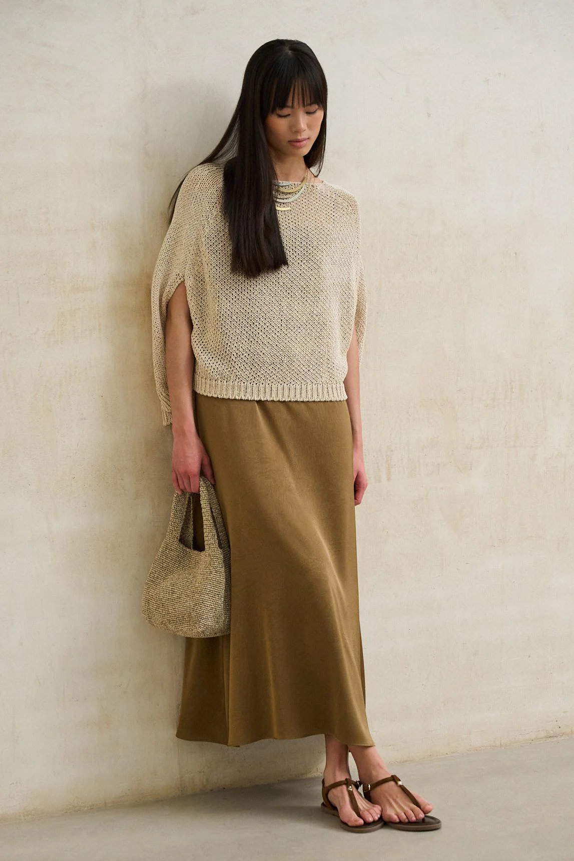 Vestido Odine camel - Image 7